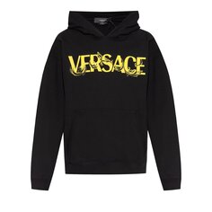 Толстовка с вышивкой Versace Черный