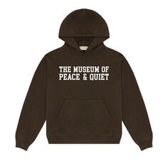 Толстовка с капюшоном Музей мира и покоя Коричневый Museum Of Peace & Quiet