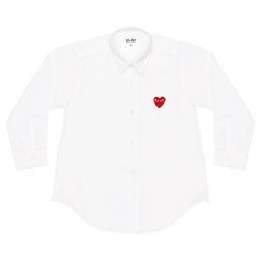 Рубашка на пуговицах Comme des Garçons PLAY, цвет Белый