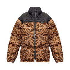 Пуховик Vetements с леопардовым логотипом Leopard