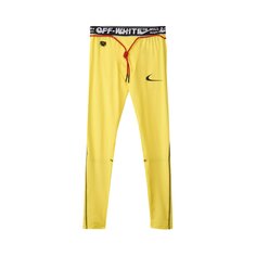 Тайтсы для бега Nike x Off-White, цвет Opti Yellow