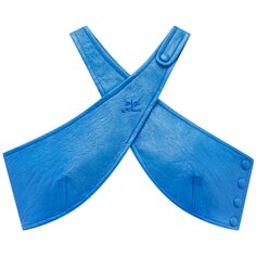 Виниловый бюстгальтер Courrèges Criss Cross, цвет Синий Courreges
