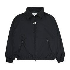 Спортивная куртка Courrèges из нейлона, цвет Черный Courreges