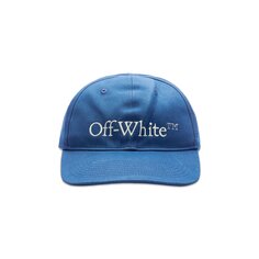 Бейсболка Off-White Bookish Синий/Белый