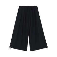 Yohji Yamamoto Pour Homme Брюки-стринги Z-Balloon, Черные