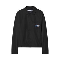 Куртка-рубашка Off-White Exact Opposite Черный/Белый