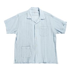 Рубашка для лагеря Engineered Garments, светло-голубая