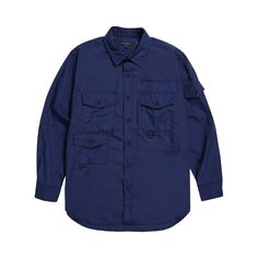 Рубашка Engineered Garments темно-синяя