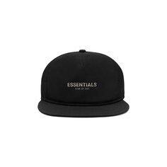 Кепка Fear of God Essentials RC 9FIFTY, черная