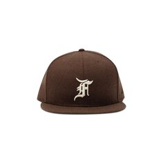 Кепка Fear of God Essentials x New Era, цвет орех