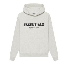 Толстовка-пуловер для детей Fear of God Essentials Light Heather Oatmeal