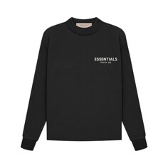 Детская футболка с длинными рукавами Fear of God Essentials Stretch Limo