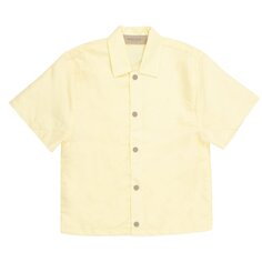 Детская нейлоновая рубашка с короткими рукавами Fear of God Essentials, цвет Канарейка