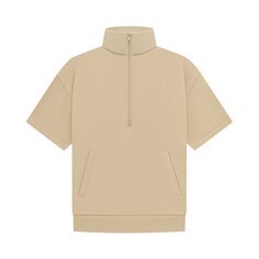 Рубашка с рукавом 3/4 на молнии Fear of God Essentials, цвет Песочный