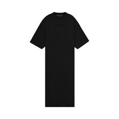 Платье с рукавами 3/4 Fear of God Essentials, цвет угольно-черный