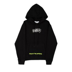 Узкая худи Off-White Graffiti Layer Черный/Белый