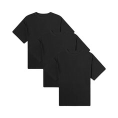 Комплект из трех футболок с короткими рукавами Fear of God Essentials, цвет Черный