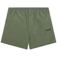 Пижамные шорты Off-White Arrow Outline, Армейский/Зеленый