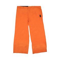 Брюки оверсайз из нейлона Off-White, оранжевые