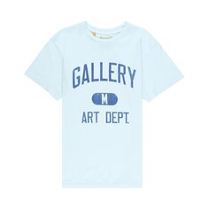Футболка Gallery Dept. Art Dept, Светло-синий/белый