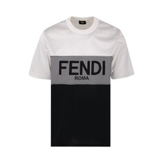 Футболка Fendi Облако/черный