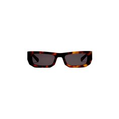 Солнцезащитные очки Flatlist Bricktop, Черепаховый/Сплошной черный