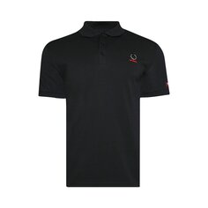 Рубашка-поло с рукавами с принтом Fred Perry x Raf Simons, цвет Черный