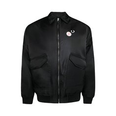 Летная куртка с принтом Fred Perry x Raf Simons, цвет Черный