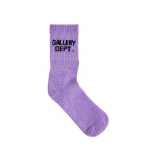 Отдел галереи Чистые носки Flo Purple Gallery Dept.
