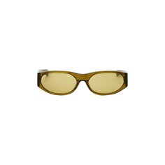 Солнцезащитные очки Flatlist Eddie Kyu, Кристальная оливковая/дымчатая оливковая линза