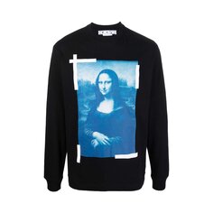 Off-White Футболка с длинными рукавами Monalisa Skate, Черная