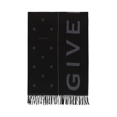 Шарф Givenchy Split 4G, цвет Черный/Серый