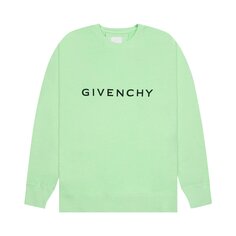 Толстовка приталенного кроя Givenchy Archetype, Мятно-зеленый