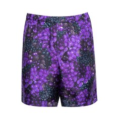 Формальные эластичные шорты от Живанши, фиолетовые. Givenchy