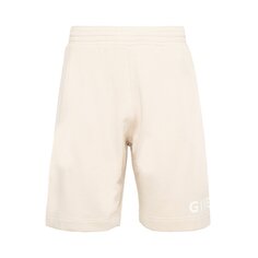 Джинсовые шорты свободного кроя, цвет глина Givenchy