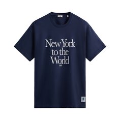 Футболка Kith New York To The World с девизом Ночная