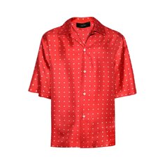 Рубашка с короткими рукавами Amiri Mix And Match MA, цвет Красный