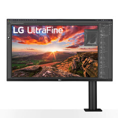 Монитор LG 32UN880, 32&quot;, 4К, IPS, 60 Гц, чёрный