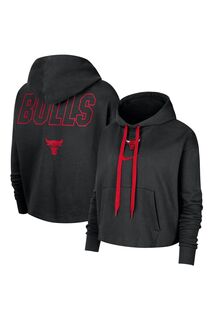 Флисовая толстовка Chicago Bulls Courtside Nike, черный