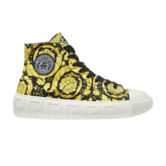 Высокие кроссовки Versace Wmns Greca High, желтый