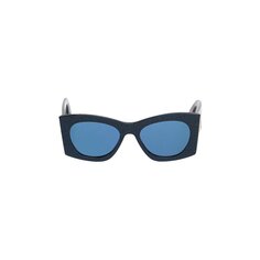 Солнцезащитные очки Lanvin из ацетата, темно-синие