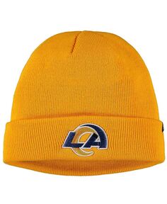 Мужская золотистая вязаная шапка Los Angeles Rams &apos;47 с манжетами среднего размера &apos;47 Brand