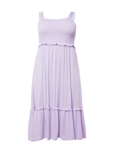 Платье Zizzi WISMA, светло-фиолетовый