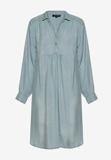 Рубашка-платье True Religion, светло-синий