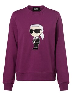 Толстовка Karl Lagerfeld, фиолетовый