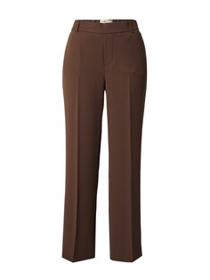 Обычные плиссированные брюки Mos Mosh, темно коричневый