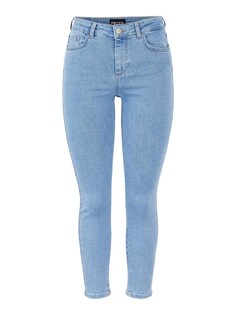 Узкие джинсы Pieces Delly, светло-синий