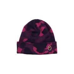 Вязаная кепка BAPE Color Camo, Фиолетовый