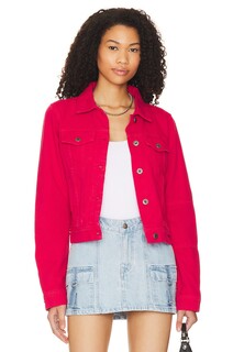 Куртка Free People Rumors Denim, цвет Strawberry