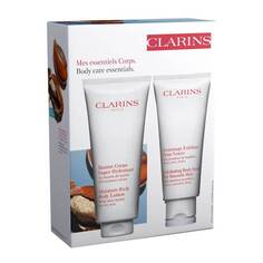 Подарочный набор Clarins Chest Body Hydration, 2 предмета